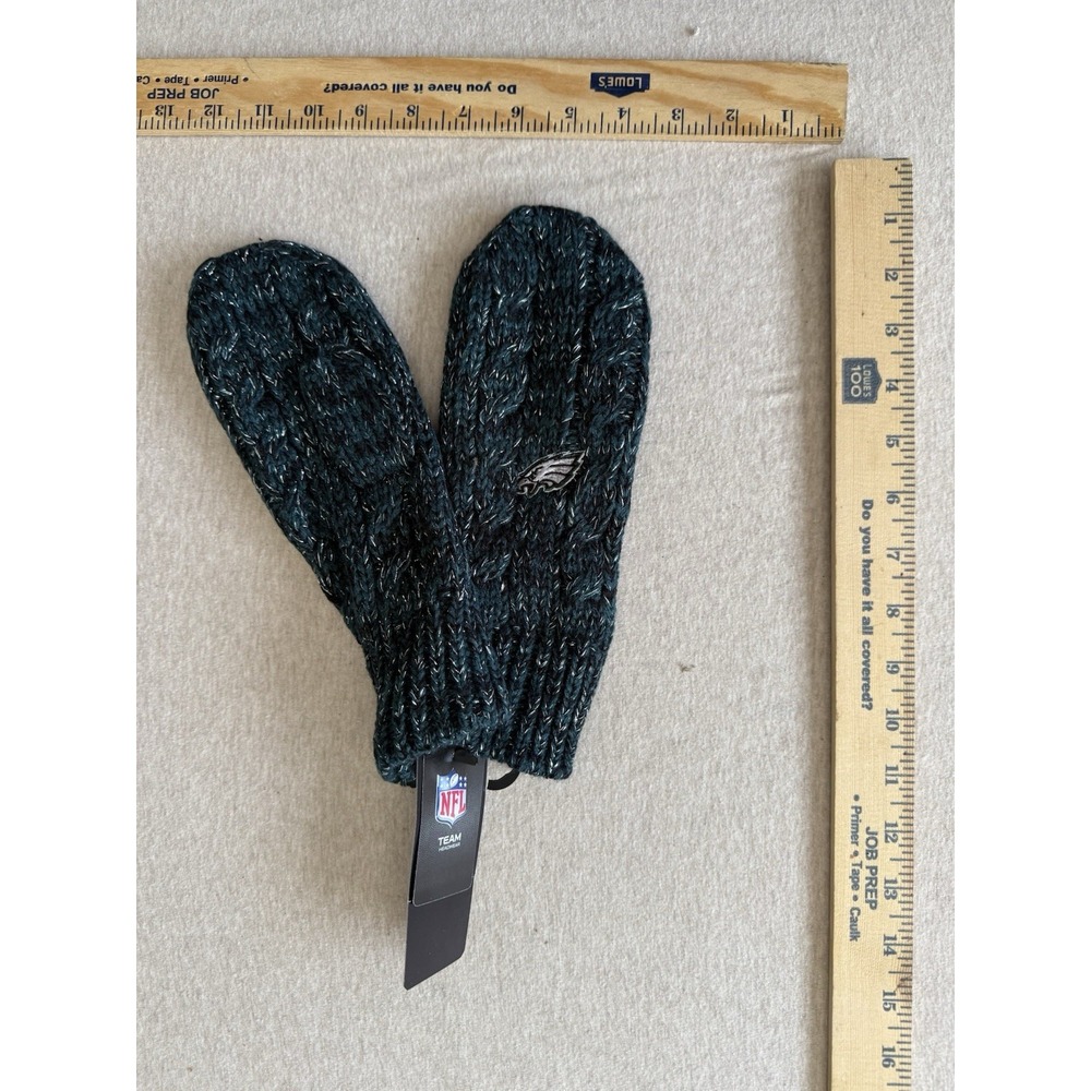 Eagles NFL Knitted Mittens